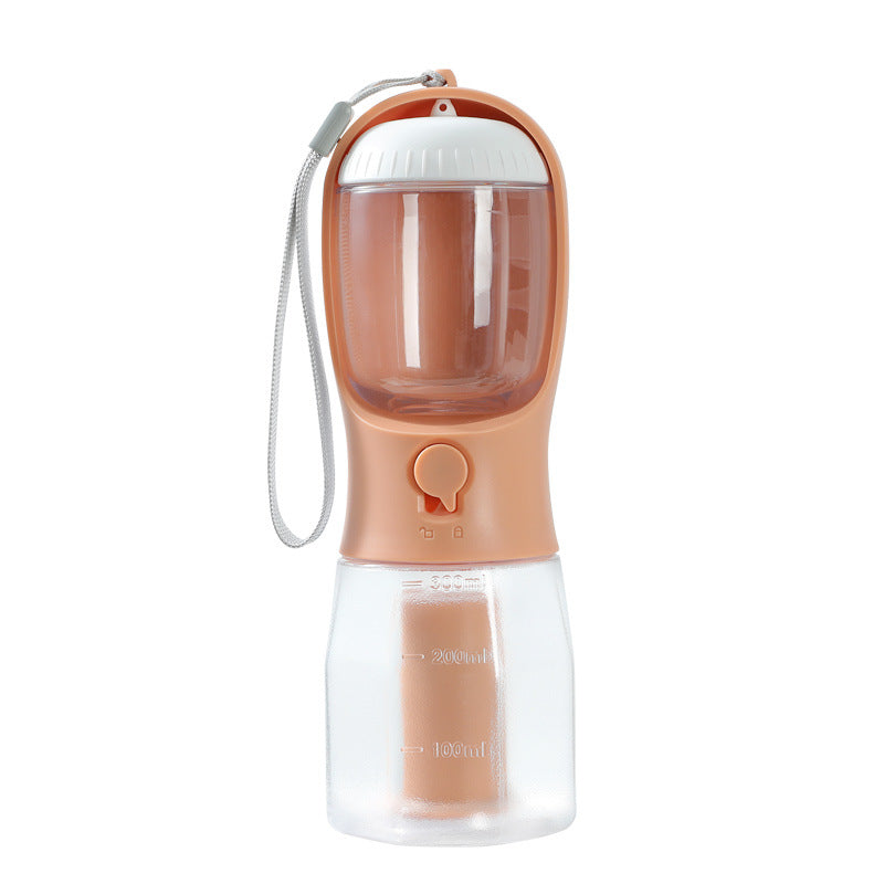 3-in-1 Portable Dog Cup — Water, Food & Waste Bags