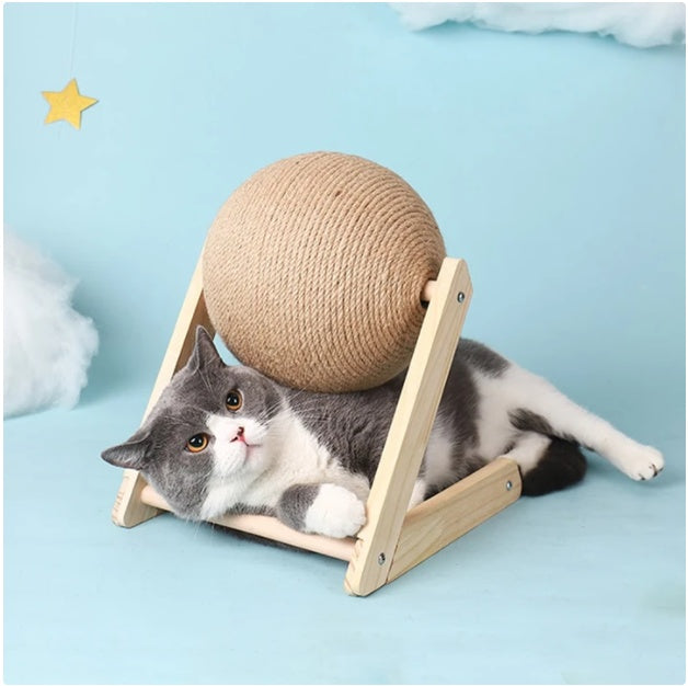 Multi-Level Cat Climbing Frame & Scratching Post