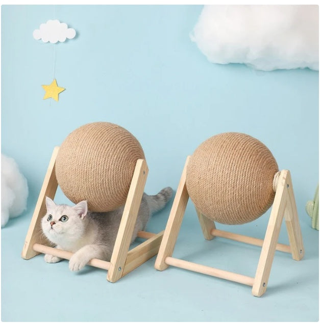 Multi-Level Cat Climbing Frame & Scratching Post