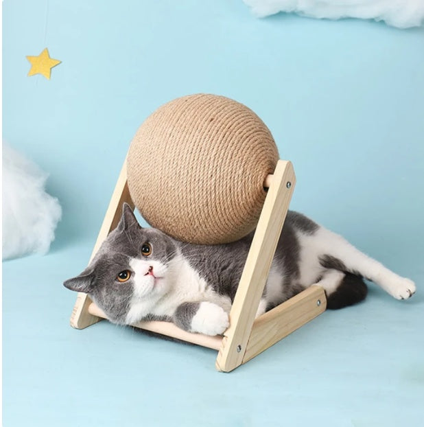 Multi-Level Cat Climbing Frame & Scratching Post