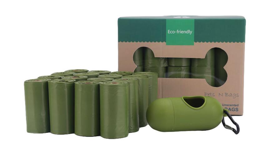 Disposable Dog Poo Bags — 16 Rolls