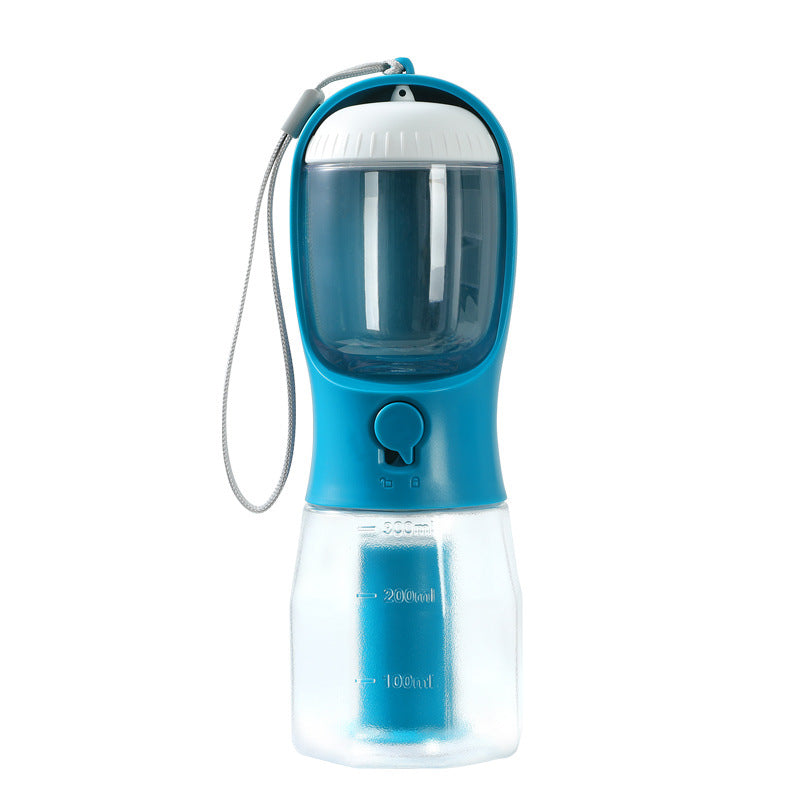 3-in-1 Portable Dog Cup — Water, Food & Waste Bags