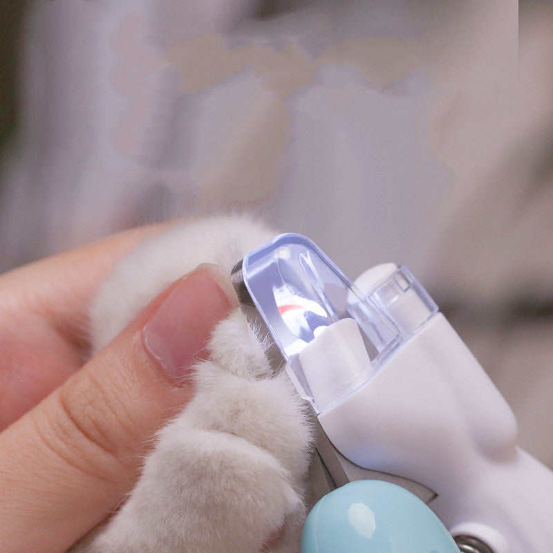 Pet Nail Clippers with LED Light
