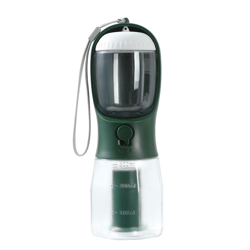 3-in-1 Portable Dog Cup — Water, Food & Waste Bags
