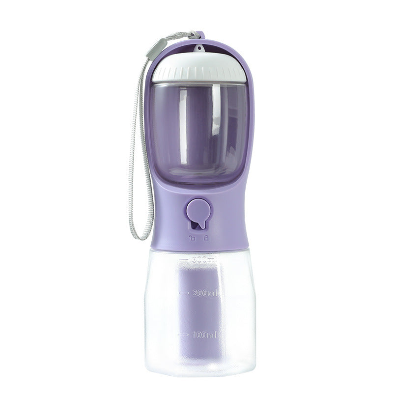 3-in-1 Portable Dog Cup — Water, Food & Waste Bags