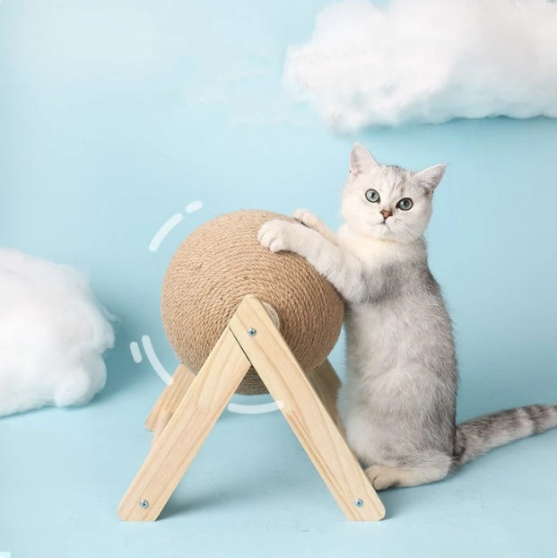 Multi-Level Cat Climbing Frame & Scratching Post