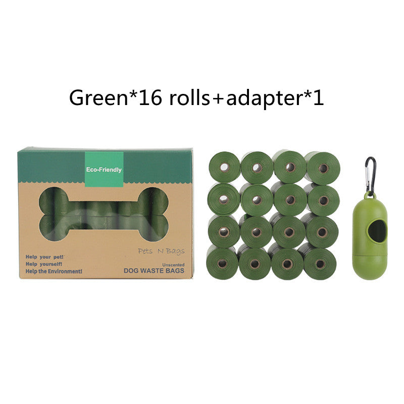 Disposable Dog Poo Bags — 16 Rolls