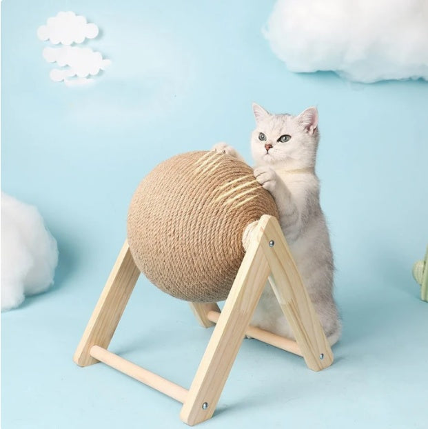 Multi-Level Cat Climbing Frame & Scratching Post