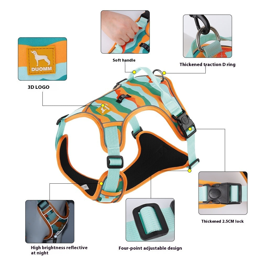 Reflective Dog Harness & Lead