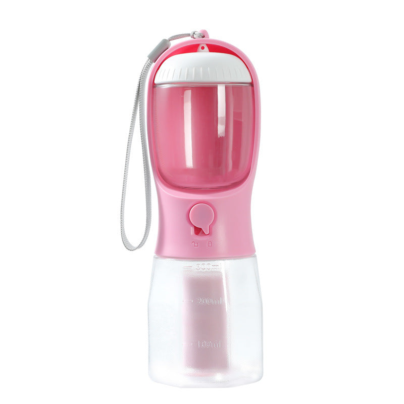 3-in-1 Portable Dog Cup — Water, Food & Waste Bags