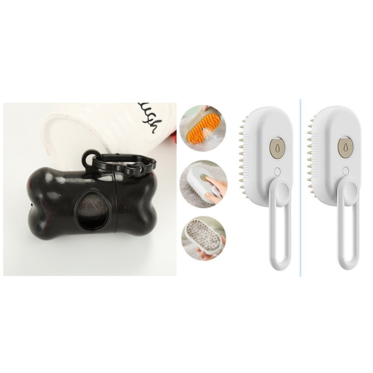 3-in-1 Electric Steam Pet Brush